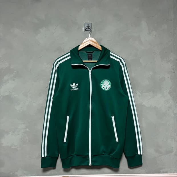 아디다스 유로파 팔메이라스 져지 트랙탑 초록 그린