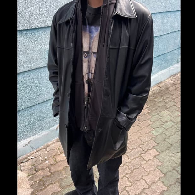 Vintage 양가죽 카코트