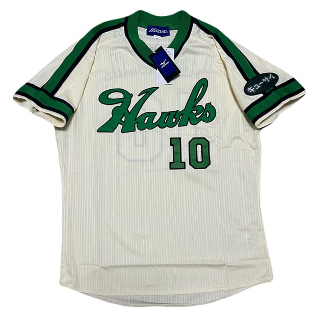 미즈노 이대호 소프트뱅크 호크스 난카이 메모리얼 유니폼