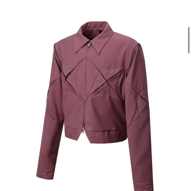 1) 강정석 x jip 자켓 (dark pink)
