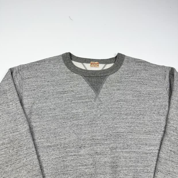 화이츠빌 재팬 루프휠 그레이 크루넥 맨투맨 (XL)