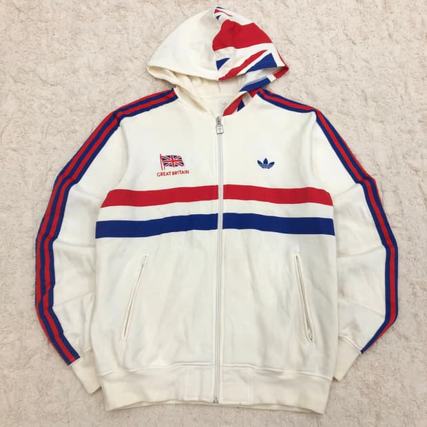 아디다스 신영국 파이어버드 져지 후드집업