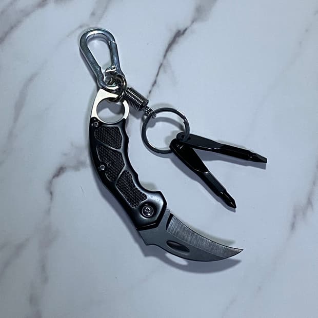 🔥카람빗 나이프 택티컬 키링 black ver.🔥