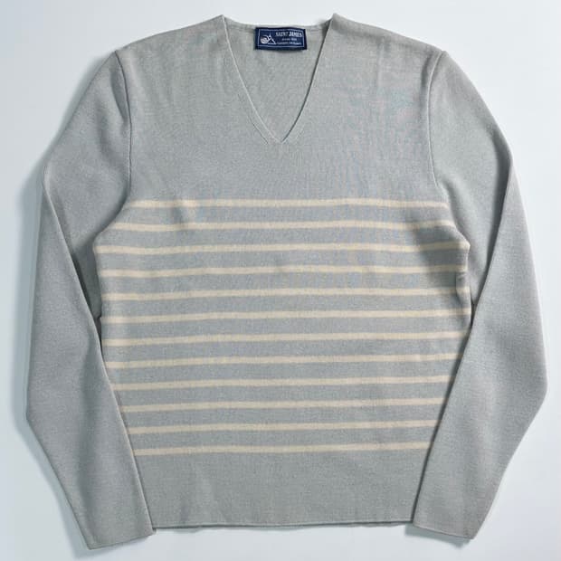 세인트제임스 울 스트라이프 니트 