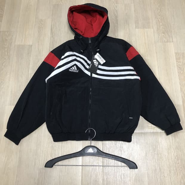 (95) 새상품 데드스탁 90's 아디다스 올드스쿨 리마 점퍼 자켓