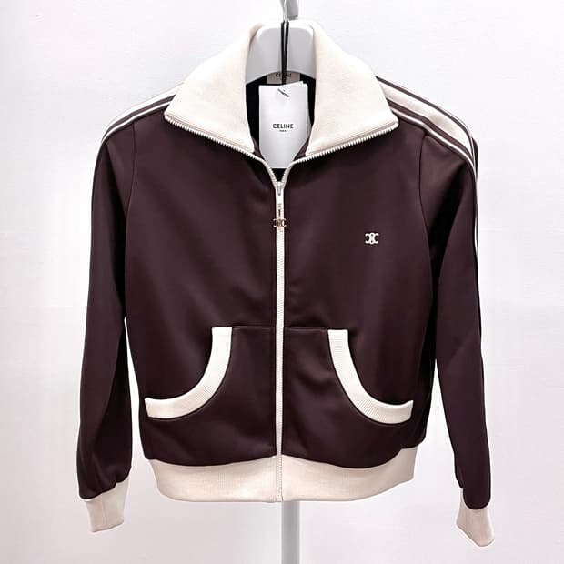 [S+급/정품] 셀린느 여성 허니콤 트랙수트 자켓 집업
