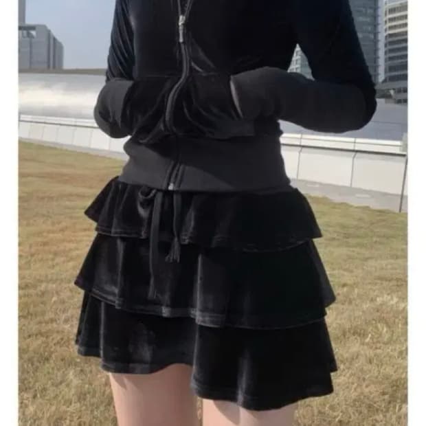 베메클 셋업 상의 블랙