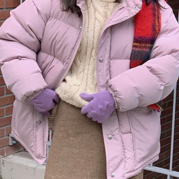 모데스트무드 다이애나패딩 라벤더