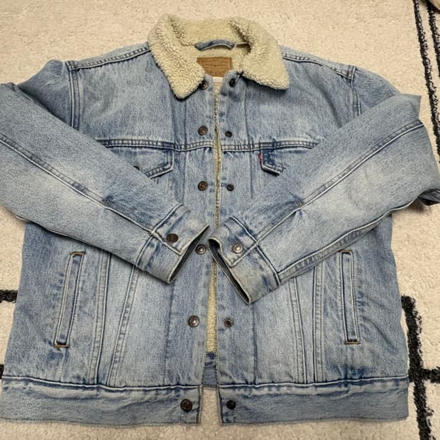 리바이스 쉐르파 트러커자켓 여성 M