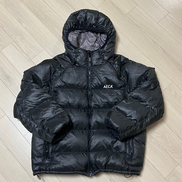 에이카화이트 립스탑 패딩