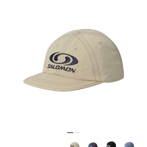 살로몬 링크 6 패널 캡 베이지