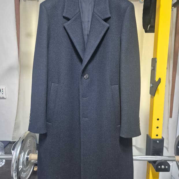 [M]질스튜어트뉴욕 울실크 싱글코트