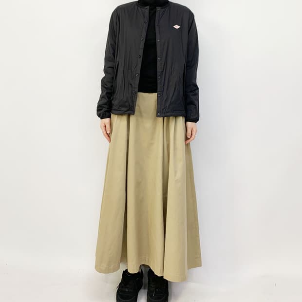 디키즈 핀턱 롱 스커트