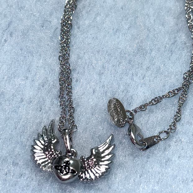 비비안웨스트우드 엔젤 날개 목걸이