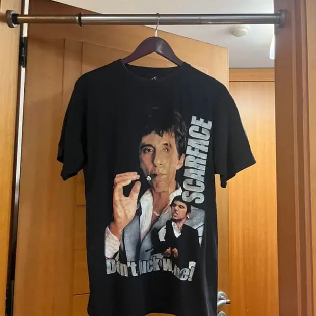 빈티지 스카페이스 og 티셔츠