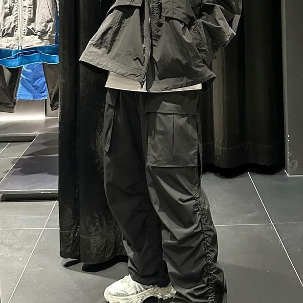 준지 24ss 폴리 퍼커링 48 사이즈