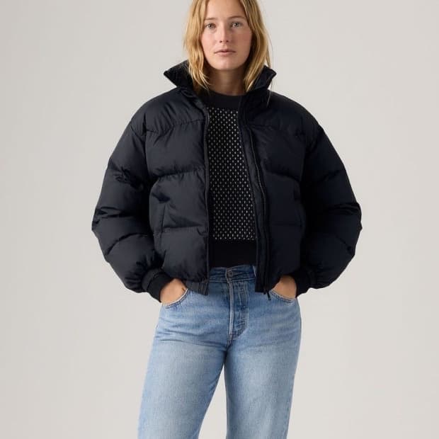 리바이스 숏패딩