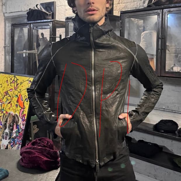 잠바렛 - 24FW 레더 헨릭슨 후디