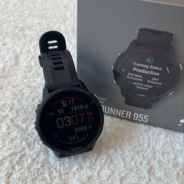 가민 포러너 955 GPS 워치 블랙