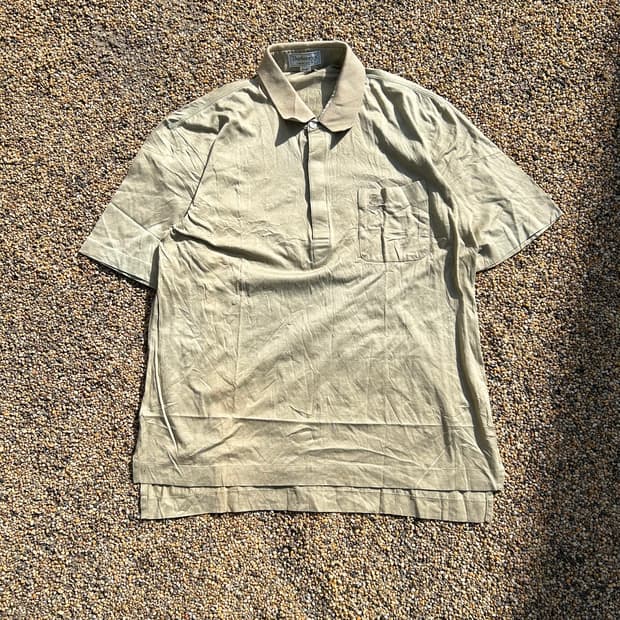버버리(Burberry) 빈티지 카라넥 반팔티