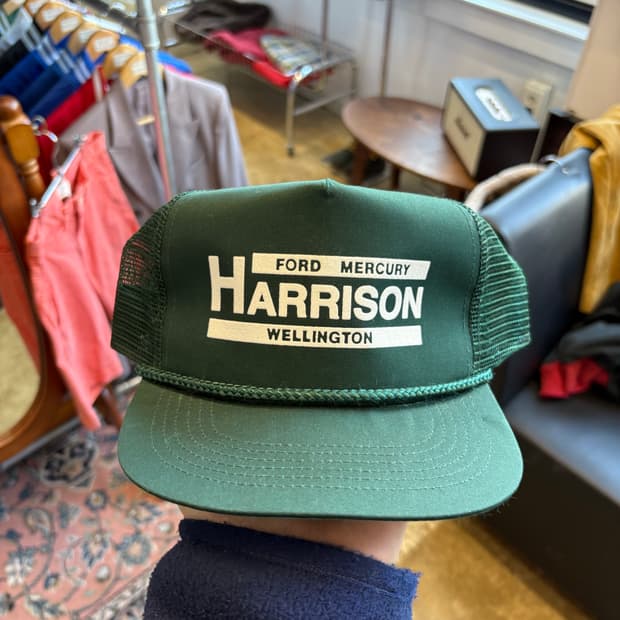 80s 뉴질랜드 자동차 대리점 홍보용 트러커캡