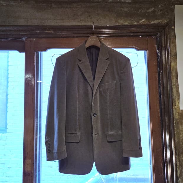 질샌더 코듀로이자켓