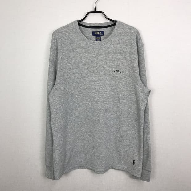 폴로 랄프로렌 와플 롱슬리브 긴팔티셔츠 남성L (100)