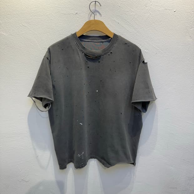 빈티지 피그먼트 반팔