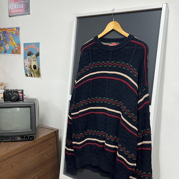 Stone Haven Vintage 스톤헤이븐 케이블 꽈배기 니트