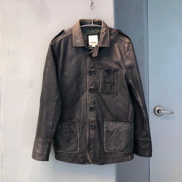 Diesel leather jacket