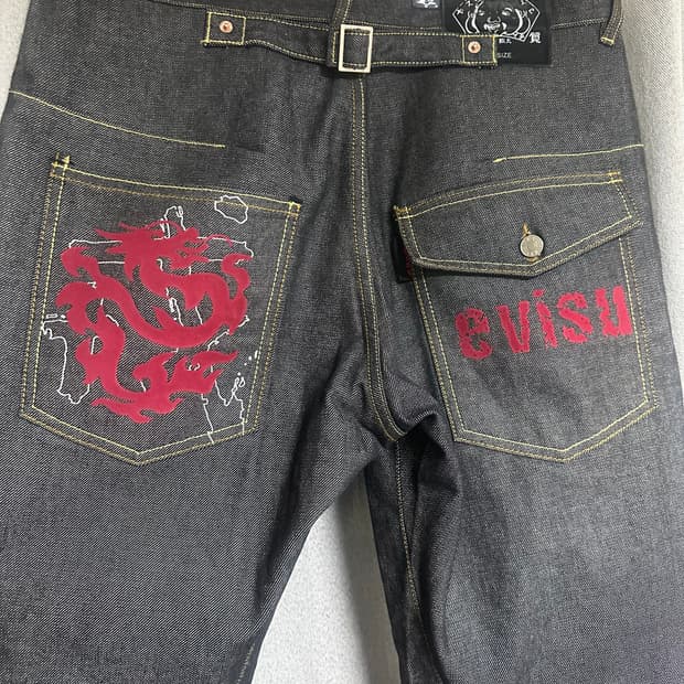 [ARCHIVE] 에비수 재팬 "YAMANE" 드래곤&맵 신치백 데님 