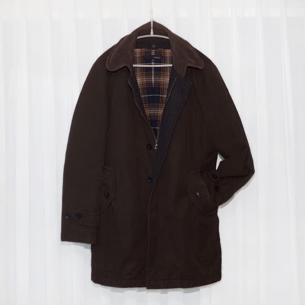 시리즈 (series) 코듀로이 카라 투인원 헌팅 필드 자켓 (100)