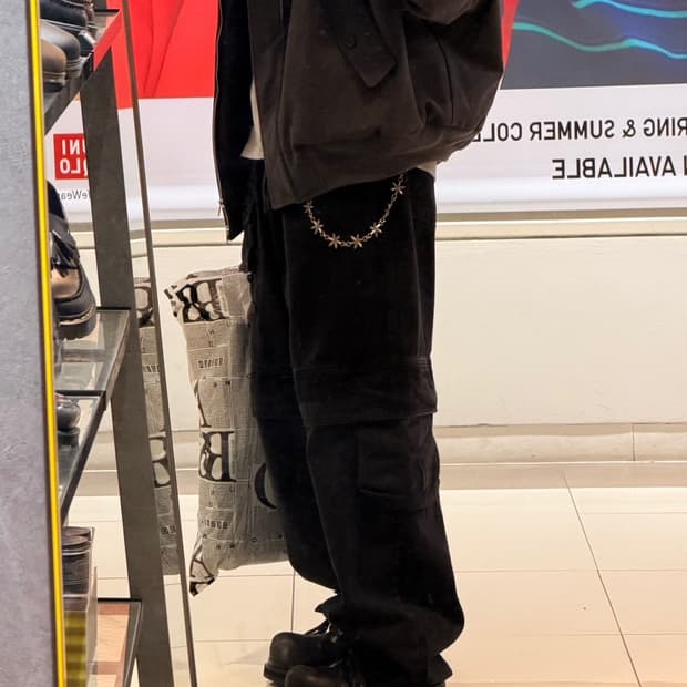 포그서비스 밀리터리 데님 팬츠