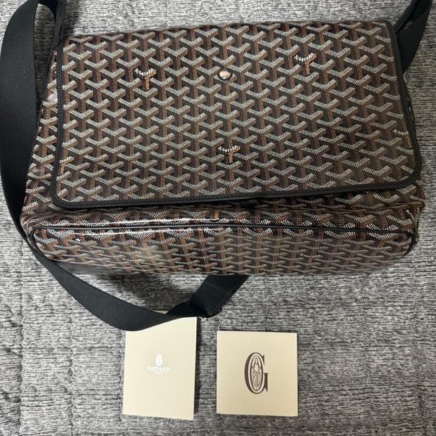 고야드 카페티엔 MM 메신저백 블랙