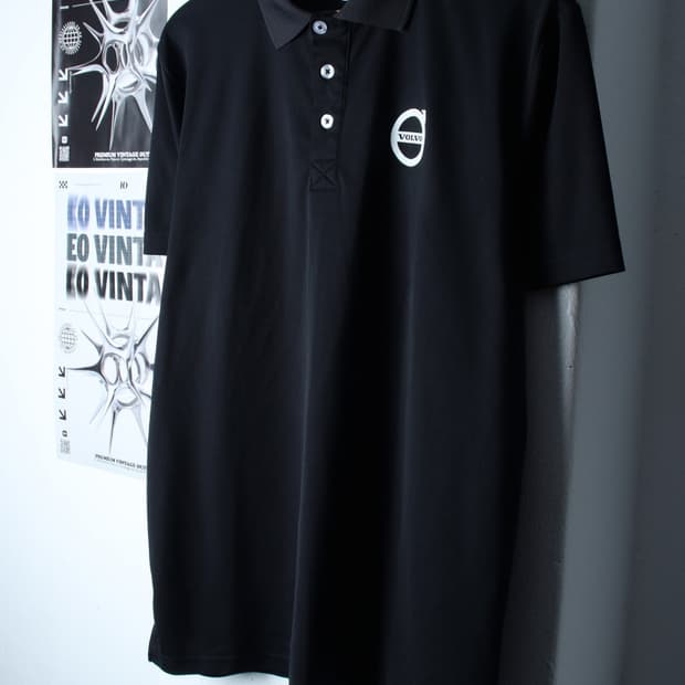 (L-XL) 브랜드빈티지 반팔 카라 티셔츠 볼보 스몰로고-H30397