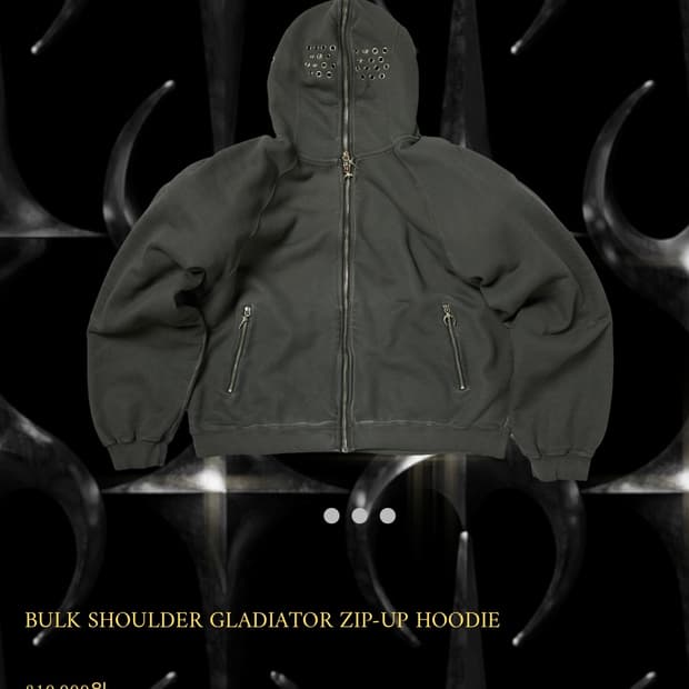 떠그클럽 후드집업 26ss thug club hoodie