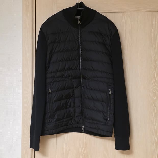 25FW 몽클레어 니트 김현우 패딩 블랙 M사이즈
