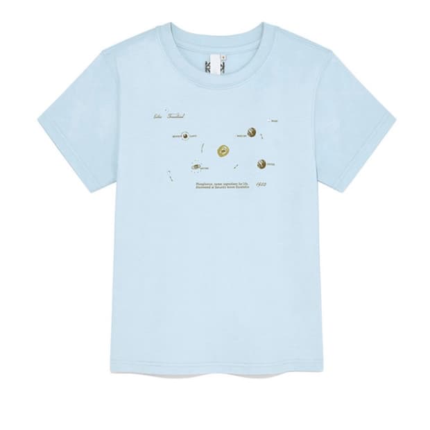 기준 Planet T-Shirt Sky Blue