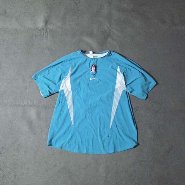 나이키 대한민국 국대 레트로 02-04 유니폼 트레이닝 탑 XL 110