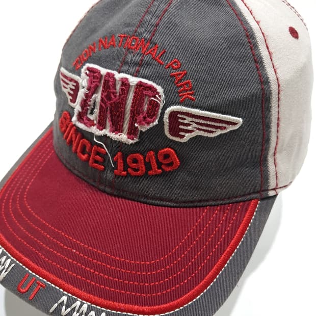 햇그래픽스 자이언 국립공원 ZNP 투톤 볼캡 모자 P2071