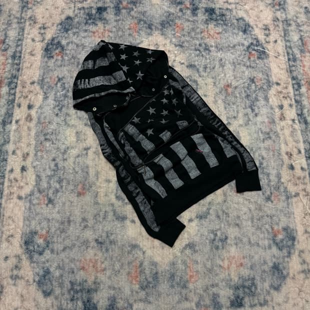Abbey dawn american flag gimmick hoodie