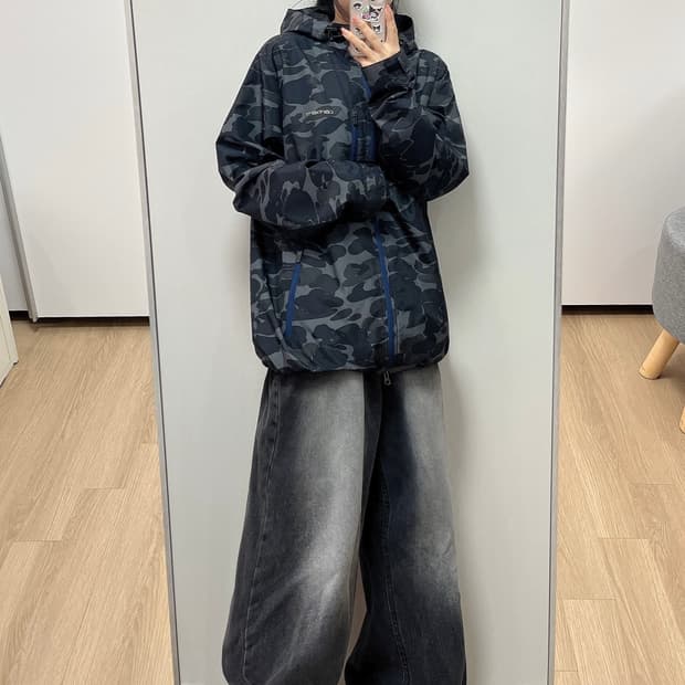 칼하트 Dixon 카모 바람막이 자켓