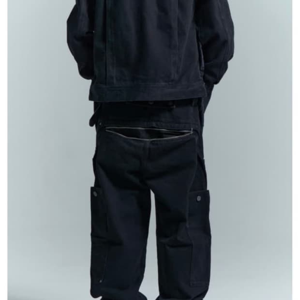 플라스틱프로덕트 h-zip pocket pants