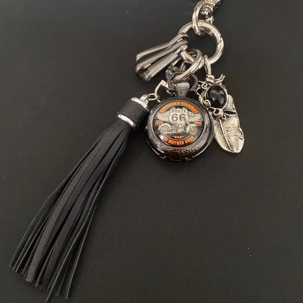 빈티지 포켓워치 키체인