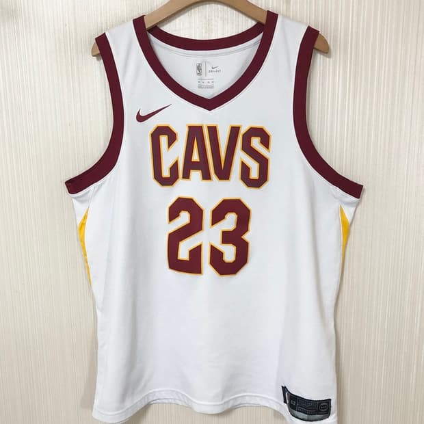 나이키 클리블랜드 캐벌리어스 어소시에이션에디션 스윙맨져지 XL #23
