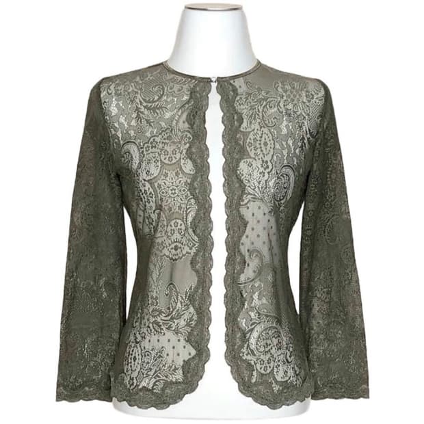 Zelal Green cardigan