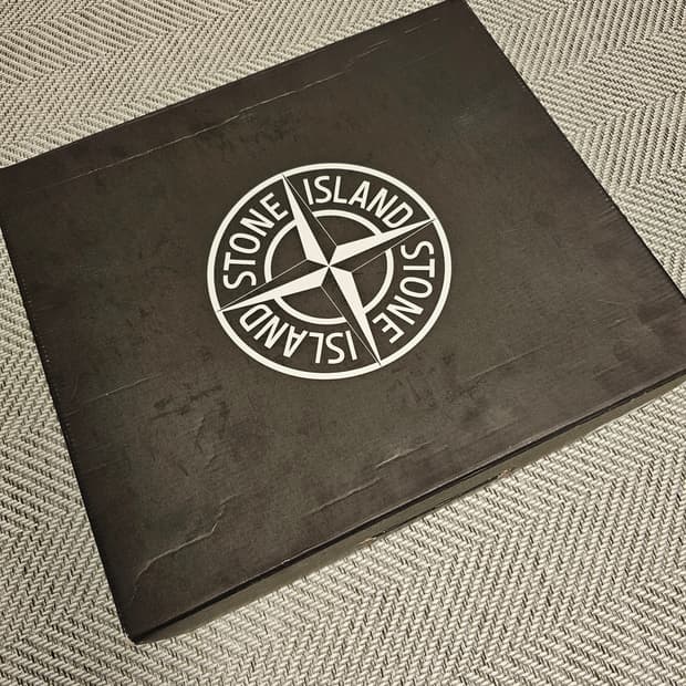 스톤아일랜드 LEATHER COMBAT BOOT (새 상품)