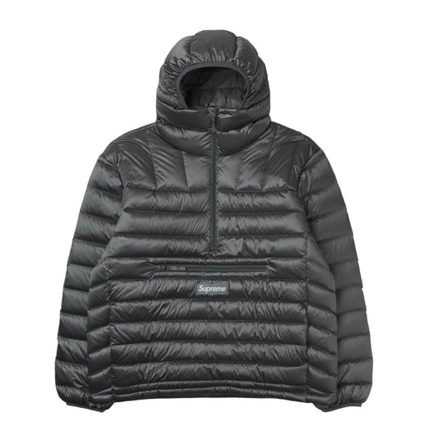 슈프림 마이크로 다운패딩 실버 L