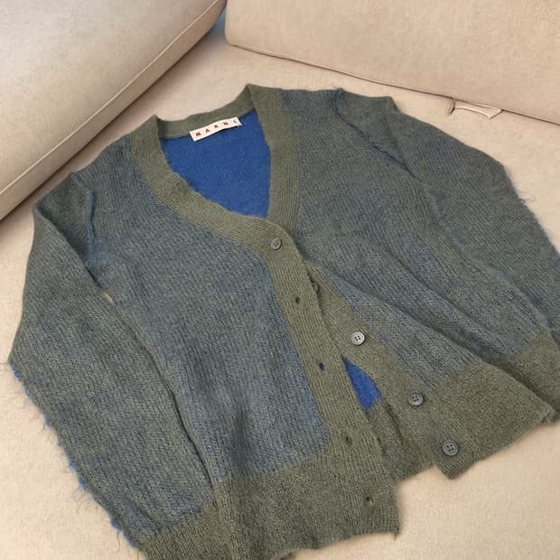 Marni 모헤어 가디건