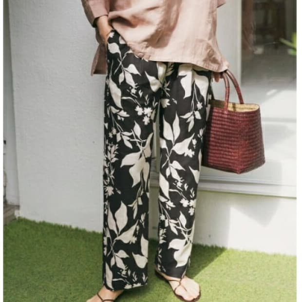 URBAN RESEARCH DOORS Linen Pant (27)